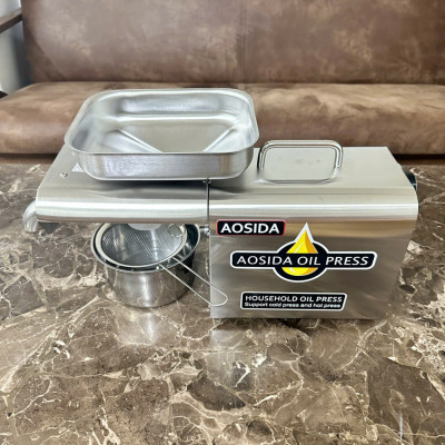 Máy ép dầu thực vật gia đình AOSIDA 888A Thương hiệu Anh Quốc 750W-1000W, ép 3-6kg/giờ - Hàng Nhập Khẩu, Bảo Hành 1 Năm