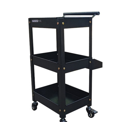 XE ĐẨY 3 NGĂN ĐA NĂNG VÀNG CÓ KHAY PHỤ