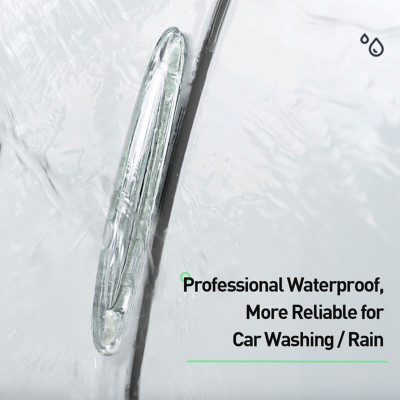 Miếng dán cao su chống trầy gắn cửa dùng cho ô tô Baseus Airbag Bumper Strip (bộ 4 cái, trong suốt) - Hàng chính hãng