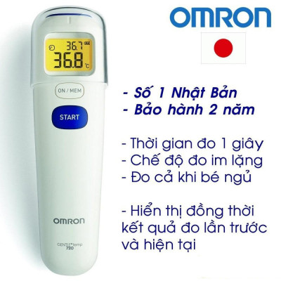 Nhiệt kế hồng ngoại 3 trong 1 Omron MC 720