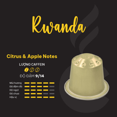 Cà phê viên nén Carraro - Single Origin Blend - Nhập khẩu từ Ý - Tương thích máy capsule Nespresso