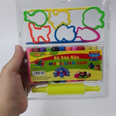 Bộ Sáp Nặn 12 Màu SN-003