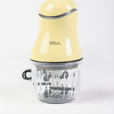 Máy xay cầm tay 6 lưỡi SEKA SK 1396 xay thịt, rau củ, xay tỏi ớt, Máy xay đồ ăn dặm cho bé + Tặng kèm dụng cụ rửa máy - Hàng chính hãng