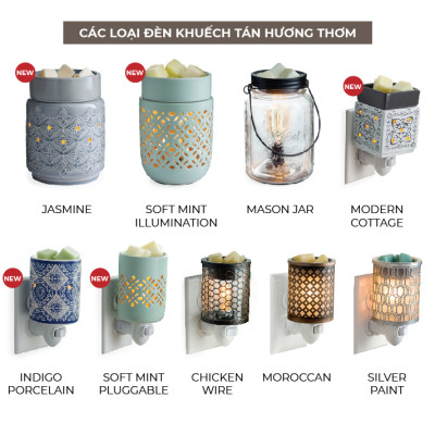 Đèn khuếch tán hương thơm Yankee Candle - Modern Cottage