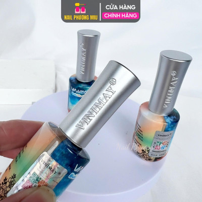 Top Loang Vinimay Cao Cấp Chai 15ml Làm Nail, Sơn Gel Tạo Hiệu Ứng Mây Nước 3D Cho Móng Đẹp Lung Linh