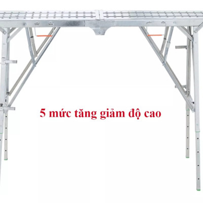 Giàn giáo di động, gấp gọn, thông minh sử dụng trong nhà, ngoài trời, công trình NIKITA MD02 vs MD03