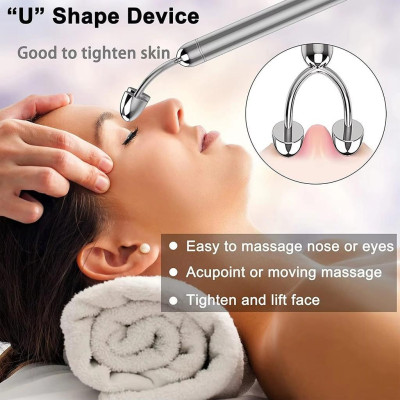 (Có Pin Sẵn) Cây massage mặt nâng cơ (Nhận hàng sau 1-3 ngày) săn da mặt giảm nếp nhăn & Máy Mát Xa Mắt Mini