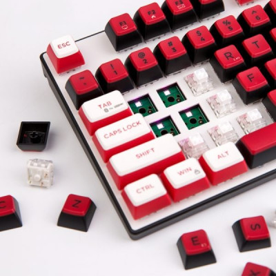 Bàn phím cơ không dây Newmen GM1080 G-Pro Silver/ G-Pro Yellow - Hàng Chính Hãng 