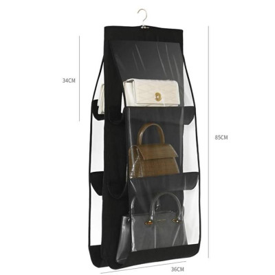 Túi treo giỏ xách 6 ngăn 3 tầng đa năng, tiện lợi 36x85cm