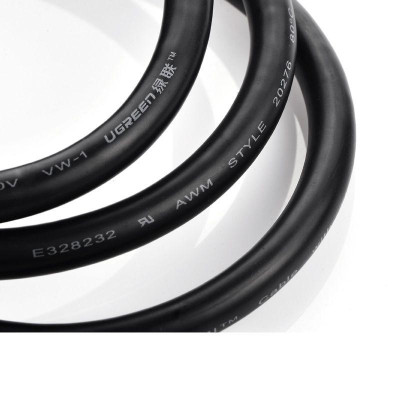 Ugreen UG10151HD101TK 0.75M đầu vàng 2k 4k 60hz Cáp tín hiệu HDMI - HÀNG CHÍNH HÃNG