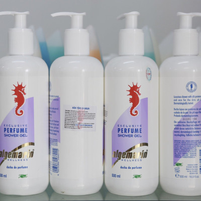 Combo 2 chai Sữa tắm cá ngựa Algemarin Perfume Shower Gel (300ml + 500ml)