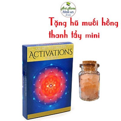 {KÈM QUÀ TẶNG} Bộ Tarot Sacred Geometry Activations Oracle Bài Bói