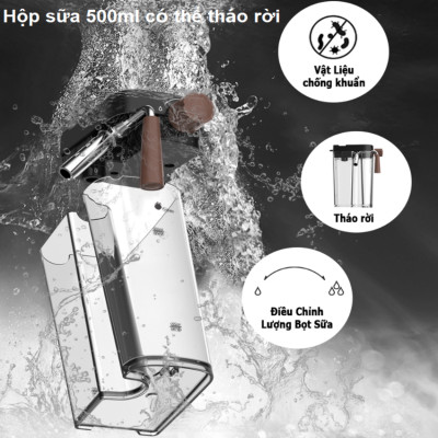 Máy pha cà phê Espresso chuyên nghiệp thương hiệu Mỹ HiBREW cao cấp H8A - Hàng Chính Hãng