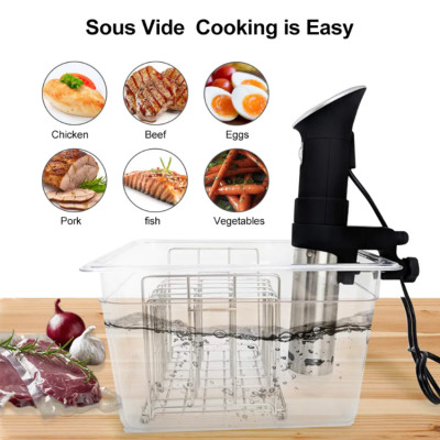 Máy nấu chậm Sous Vide BioloMix SV-1900 IPX7 thế hệ thứ 3 1200W - Hàng Nhập Khẩu