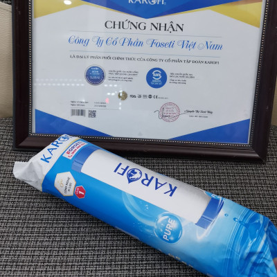 Combo 8 lõi lọc nước Karofi Hàng chính hãng dùng cho máy lọc nước Karofi S-S038