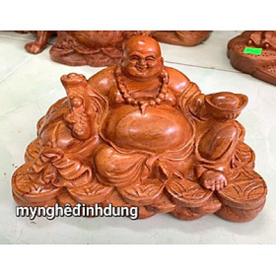 Tượng phật di lặc để bàn học bàn làm việc 20x11x12cm 