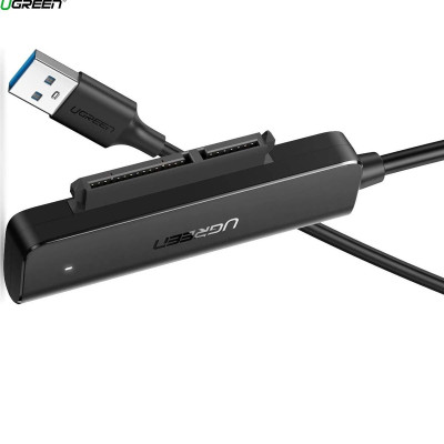 Ugreen UG70609CM321TK 0.5m bộ đọc ổ cứng ssd usb a 3.0 ra 2.5 inch sata 50cm - HÀNG CHÍNH HÃNG