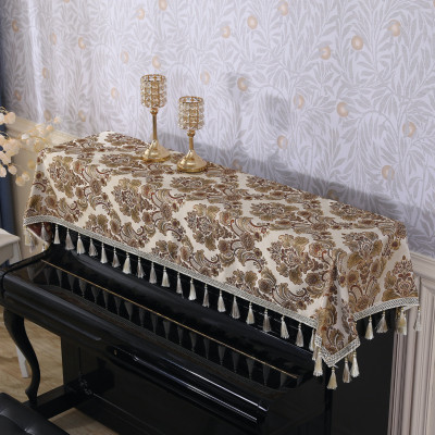 Khăn phủ đàn piano cơ đàn piano điện tử 88 phím phong cách Châu Âu cổ điển sang trọng chống bụi chống xước - Hàng chính hãng