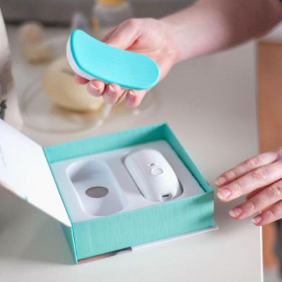Đệm Mát Xa Chườm Ấm Thông Tắc Tia Sữa & Kích Sữa Lavie (02 cái), Nhiệt + Rung Hút Sữa Nhanh, Giảm Cương Sữa, Làm Mềm Ngực, Ngừa Viêm Ngực, Pin Sạc Bền Bỉ, FDA Hoa Kỳ