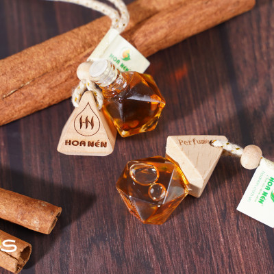 Tinh dầu treo Quế nguyên chất 8ml- Hoa Nén - Khử mùi, chống say xe