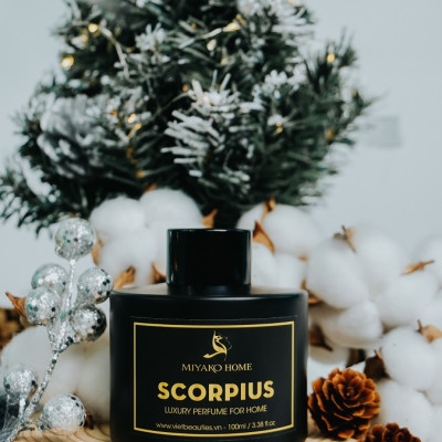 Tinh dầu khuếch tán - MIYAKO HOME SCORPIUS 100ML (trọn bộ sang trọng)
