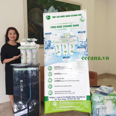Máy lọc nước Cecana CA6 Ceramic Nano mọi nguồn nước không điện - Hàng chính hãng