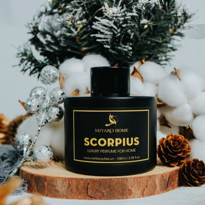 Tinh dầu khuếch tán - MIYAKO HOME SCORPIUS 100ML (trọn bộ sang trọng)