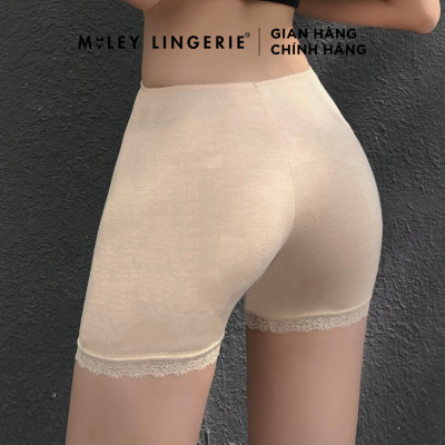 Quần Đùi Lót Nữ Mặc Trong Chân Váy Dài 25.5cm Miley Lingerie - Màu Beige FDS0906