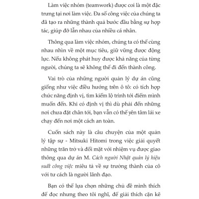 Cách Người Nhật Quản Lý Hiệu Suất Công Việc