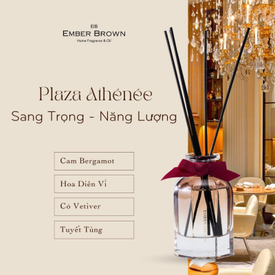 TINH DẦU NƯỚC HOA CAO CẤP EMBER BROWN - PHIÊN BẢN ĐẶC BIỆT BURGUNDY HƯƠNG PLAZA ATHÉNÉE