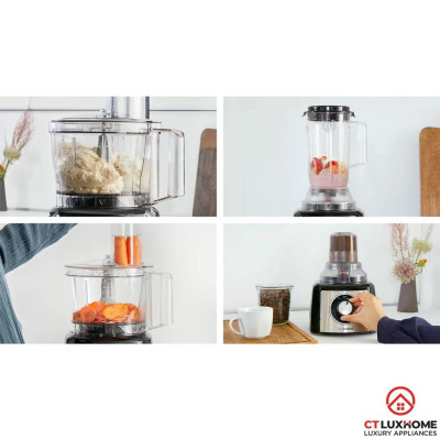 Máy xay đa năng Bosch MCM3501M 800W màu đen - Hàng chính hãng