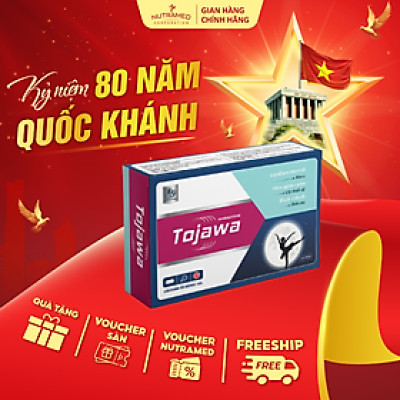  Viên uống Tojawa hỗ trợ hiệu quả cho suy giảm sinh lý nữ (30 viên) - Nutramed