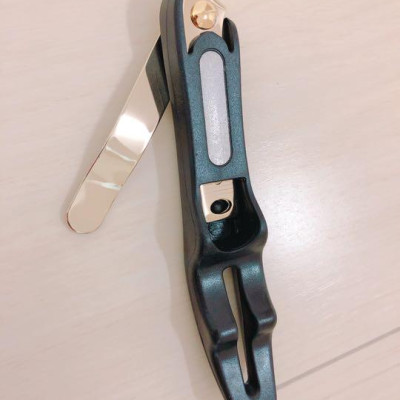 Bấm móng tay cao cấp Marutatsu , toàn bộ bề mặt bấm móng tay được mạ vàng vô cùng sang trọng - nội địa Nhật Bản