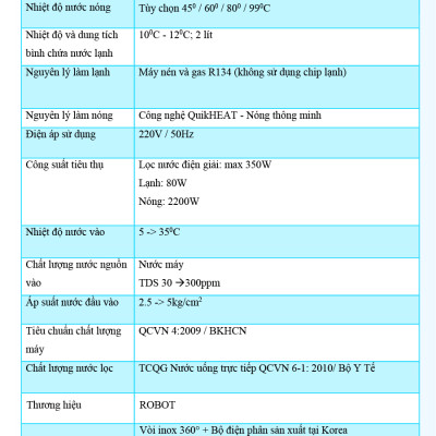 Máy Lọc Nước Điện Giải Ion Kiềm ROBOT IonQueen 1113 Chế Độ Nóng Nguội Lạnh - 11 Tấm Điện Cực Titanium Phủ Platium - Hàng Chính Hãng