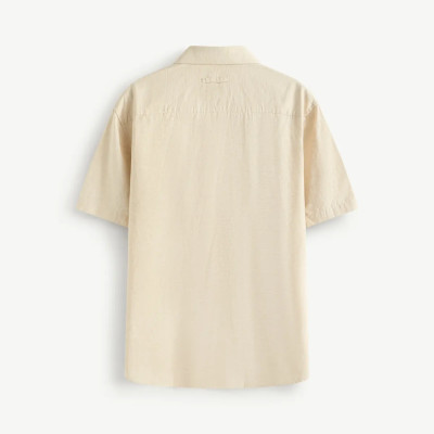 Áo sơ mi tay ngắn nam cotton linen túi đắp.Regular - RT 10S25SHS009 | ROUTINE CÀ MAU