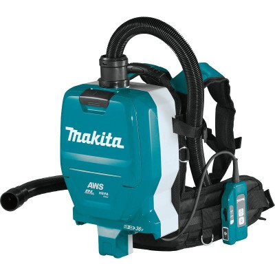 MÁY HÚT BỤI ĐEO VAI DÙNG PIN (18VX2) 9.8KPA MAKITA DVC265ZX (KHÔNG KÈM PIN VÀ SẠC) - HÀNG CHÍNH HÃNG
