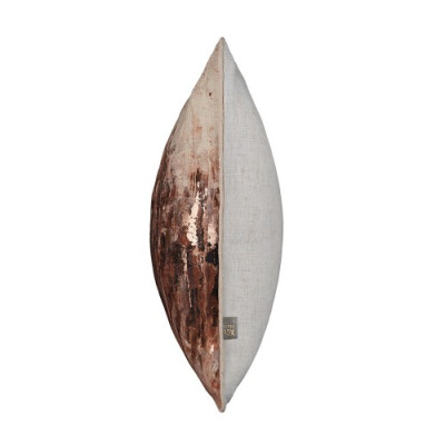 SCATTER BOX Vỏ gối cao cấp nhập khẩu Ireland Anh Quốc SAVANNA Màu vàng hồng Champage kích thước 50x50 CM Phong cách cổ điển