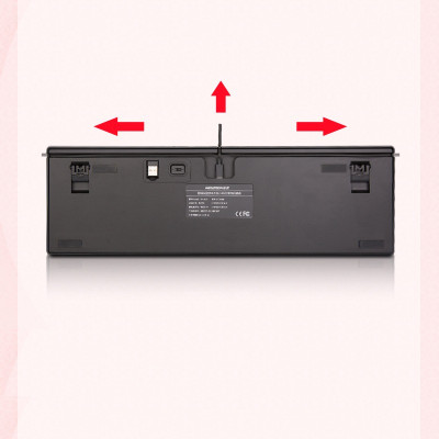 Bàn phím cơ không dây Newmen GM1080 G-Pro Silver/ G-Pro Yellow - Hàng Chính Hãng 