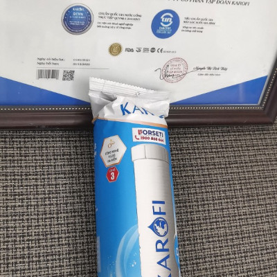 Combo 8 lõi lọc nước Karofi Hàng chính hãng dùng cho máy lọc nước Karofi S-S038