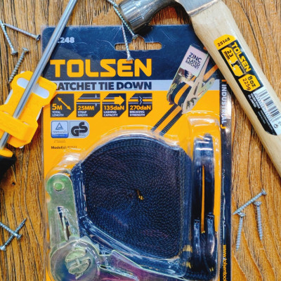 BÚA SỪNG DÊ CÁN GỖ (23mm,29mm,31mm)  TOLSEN 25148, 25150, 25032  - HÀNG CHÍNH HÃNG