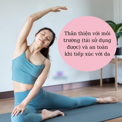 Thảm tập yoga cao cấp dày 2 lớp  ,thảm tập gym ,thiết kế dạng hạt nổi ,ma sát tốt ,độ bám cao tránh trơn trượt , sử dụng được trên mọi bề mặt dễ gấp gọn tiện mang theo mọi nơi