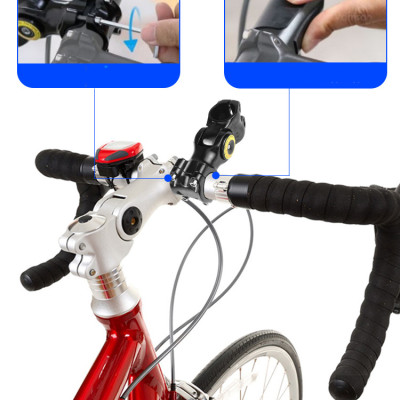 Gậy chụp ảnh selfie gắn lên tay lái xe đạp, xe điện, xe máy, xe đẩy Puluz PU817, hàng chính hãng