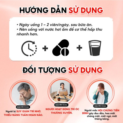 Viên Uống Bổ Não Olympian Labs Alpha Brain Hỗ Trợ Cải Thiện Trí Nhớ, Tăng Tuần Hoàn Máu Não 60 Viên/Hộp