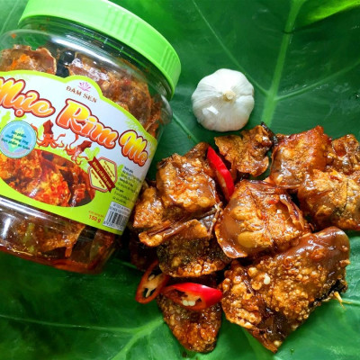 Đặc Sản Bình Thuận  - [Ocop] Mực Rim Me Đầm Sen - 150G - Ocop 3 Sao