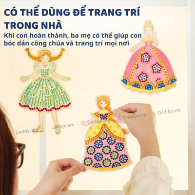 Đồ chơi cho bé gái trang điểm thiết kế thời trang công chúa Mideer 3 trong 1 Princess Fantasy Makeup