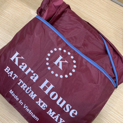 Bạt trùm xe máy vải dù cao cấp 220cm x 115cm - Hàng chính hãng