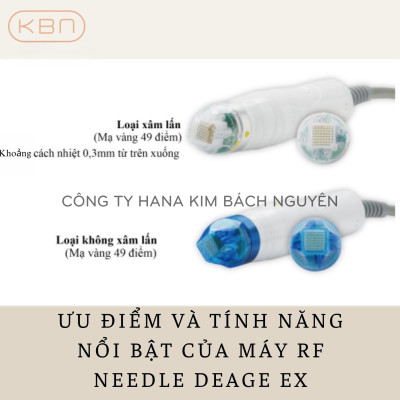 Máy RF Needle DeAge Ex Dual Trị Sẹo, Tái Tạo Da, Làm Mờ Nếp Nhăn