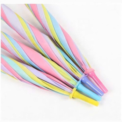 Ô Trong Suốt Cầu Vồng Nhiều Màu, Dài 70cm, Đường Kính 95cm, Phù Hợp Sự Kiện, Sống Ảo - HÀNG CHÍNH HÃNG MINIIN