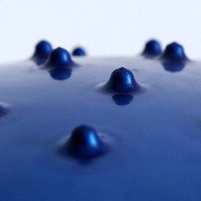 Bóng tập Yoga Nửa Gai + Nửa Trơn 3D -75cm Cao Cấp – Tặng kèm bơm( Hàng Cao Cấp Chính hãng)