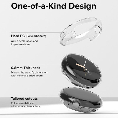 Bộ 2 Ốp dành cho Google Pixel Watch RINGKE Slim - Hàng Chính Hãng